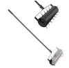 NEW VEVOR LA38NEW-SYT Manual Lawn Aerator, 18" Width, 27 Spikes, Detachable Handle