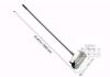 NEW VEVOR LA38NEW-SYT Manual Lawn Aerator, 18" Width, 27 Spikes, Detachable Handle - 2