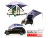 NEW Hasika SUV Tailgate Tent Awning, 137.8"x78.7", 76 Sq Ft Shade, 9.5 lbs, Fits SUV/Van/RV/Trailer - 2