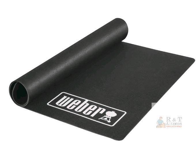 NEW Weber Floor Protection Mat for Grills, 47.2" x 31.5", Heat and Weather Resistant