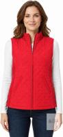 New Size L Bienzoe Womens Lightweight Quilted Vest: Warm Daily Layer