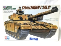 New TAMIYA British Main Battle Tank Challenger 1 (Mk. 3) 1/35 Scale Military Miniatures Series No 154 Model Kit.