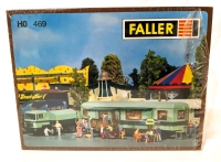 FALLER H0 Scale Fairground Vehicle Set No 469 Model Kit.