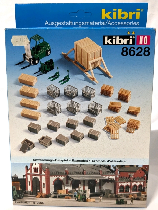 KIBRI HO Scale No 8628 Accessories Model Kit.