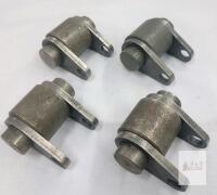 Industrial Cam Rollers, Part Number 68457, Set of 4, Approx. 1.125" Roller Diameter