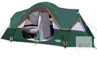 NEW UNP 10-Person Family Camping Tent, 18x9 ft, 78in Center Height, 2 Rooms, 5 Windows, Waterproof