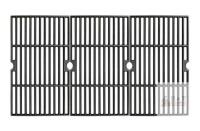 NEW Uniflasy Cast Iron Grill Grate Set 29 5/8" x 16 1/8", 3-Piece Fits Weber/Nexgrill/Blackstone
