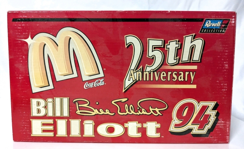 Vintage Revell Bill Elliot #94 2000 McDonald's 25th Anniversary Ford Taurus 1:24 Scale Diecast Replica.