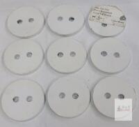 Altec Type 3 Metal Spacer Disks, 2" Dia x 0.25", Dual Holes, PCD 0 8257685&38, Qty 9