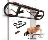 NEW SogesHome Multi-Grip Doorway Pull Up Bar, 45.8&rdquo; Wide, 440 lbs Capacity, Suspension Straps Included