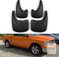NEW Orvak Aftermarket Mud Flaps for Pickup Trucks &ndash; Set of 4, Black, Includes Mounting Hardware and Instructions