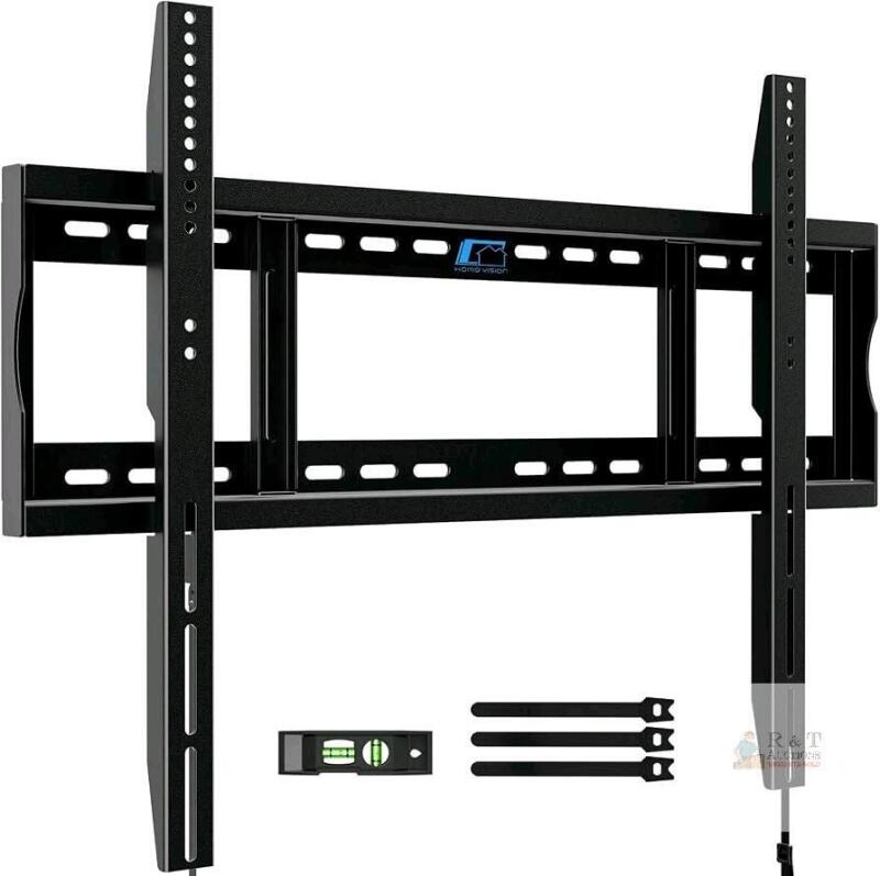 NEW Home Vision HV8801 Fixed TV Wall Mount Bracket, 48-120" TVs, 264 lbs Capacity, VESA 800x600 mm