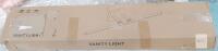 NEW 39" Matte Black Linear LED Bathroom Vanity Light, 34W, 3000K Warm White, Dimmable