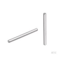 100 Pieces 2mm x 22mm Steel Dowel Pins Silver Tone, Model s22101100ux1537, Boxed,
