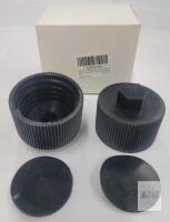 2pcs Pool Sand Filter Drain Caps, Model 54712, Plastic, Fits 1.5" Filters, X00491G40R