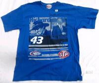 LG Chase Authentics NASCAR Richard Petty #43 Blue T-Shirt Large, Dale Inman Graphic, STP Logo