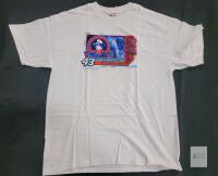 NEVER WORN-Chase Authentics Richard Petty 20th Anniversary 200th Victory NASCAR T-shirt Medium White