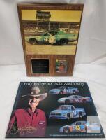 Richard Petty 7-Time Winston Cup Champion Plaque & 50th Anniversary Print
