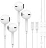 New Headphones Wired for iPhone 14/13/ 12/11/ XR/XS/X/ 8/7, iPad Pro Air Mini, Wired Earbuds, Microphone and Volume Control, bluetooth connect