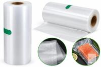 NEW 4.8" Wide Clear Vacuum Sealer Bag Roll, Cut-to-Size Food Storage / Sous Vide Roll