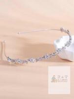 New 1pc Flower & Rhinestone Decor Headband, Best Gifts For Mothers, Friends, Teachers, And Festivals, Hair Accessories