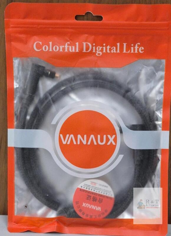 NEW VANAUX 3.3ft HDMI Cable, Braided, Right Angle, High-Speed 4K, Black, Model X, X002QCQ74J