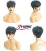 New Human Hair Short Wigs Pixie Cut Wig- Yviann - 2