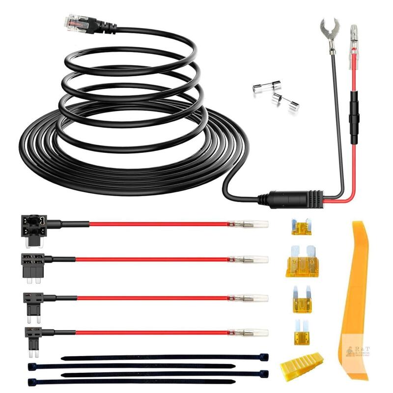 New Radar Detector Hardwire Kit for EscortValentine One UnidenBeltronicscobra Direct Wire Wiring kit for Radar Detector,Radar Detector Quick Connection Plug and Play Power Cord Cable(13FT RJ11)