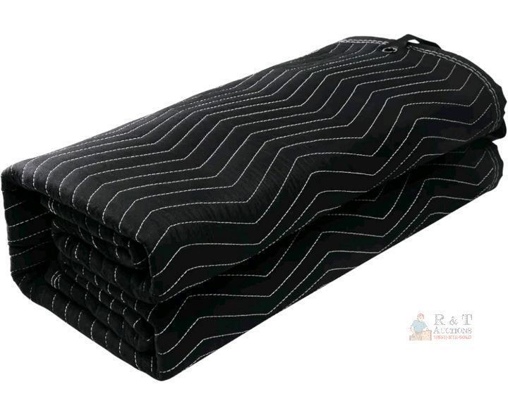 NEW VEVOR YB066 Sound Dampening Blanket, 96" x 80", Black, Triple-Layered Design