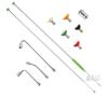 NEW EZALOR ZS21 120" Pressure Washer Extension Wand Kit, 4000 PSI, 1/4" Quick Connect, 5 Nozzles