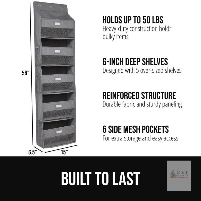 NEW Gorilla Grip Over the door organizer