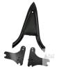 NEW HCMOTORKRU touring Detachable Sissy Bar Backrest, Black, Fits Harley 1997-2008 Models