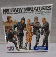 Vintage(1997) Military Miniatures Russian Army Tank Crew at Rest. 1;35 Scale Box is Sealed.