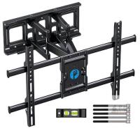 NEW Pipishell PILFK1 Full Motion TV Wall Mount Bracket for 37&ndash;84" TVs, 132 lbs Capacity