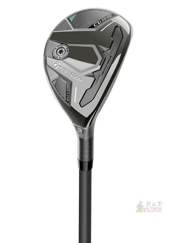 New - Taylormade Qi35 RH Max Lite Rescue 3-Wood 20&deg; Hybrid w/Diamana TM 50S Graphite Shaft & Taylormade Tour Velvet Grip