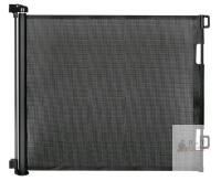 NEW dearlomum 197-Inch Extra Wide Retractable Mesh Safety Gate, 33" Tall, Black