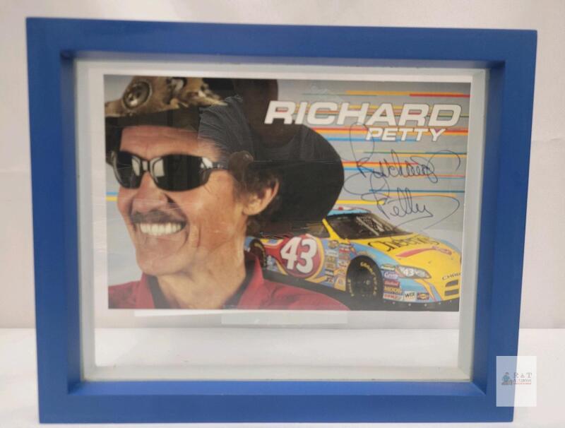 Autographed Richard Petty NASCAR Photo &ndash; with COA