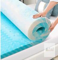 NEW MUUEGM King 3-Inch Gel Memory Foam Topper, CertiPUR-US, Ventilated, Blue