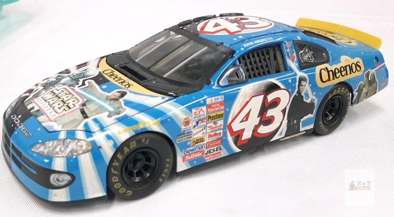 Team Caliber 1:24 2000 Dodge #43 John Andretti Cheerios Star Wars Episode I Diecast NASCAR