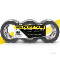 NEW Lockport Heavy-Duty Black Duct Tape, 1.88" x 20 yd, 3-Pack