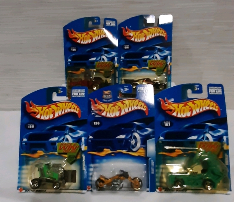 Vintage Diecast Hot Wheels. 5 in the lot.