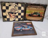 Richard Petty #43 NASCAR 11x10 Plaques & 1984 STP Pontiac Framed Print &ndash; Vintage Racing Collection