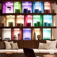 New Totahow RGBW Color Changing Puck Lights with Wireless Remote - 16 Colors Dimmable Under Cabinet,