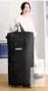 NEW 39" Expandable Rolling Luggage Bag, Black, Oxford Fabric, 4 Spinner Wheels, Front Pocket - 3
