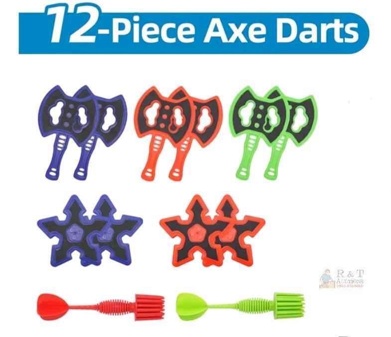 New - 12pcs. Tailbb Axe Throwing Bristle Target Accessories .