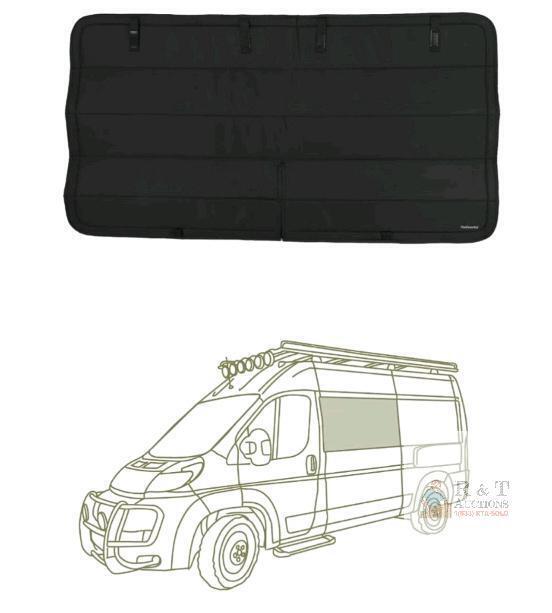 NEW VanEssential Insulated Stealth Blackout Crew Window Cover for RAM Promaster 2014-Present