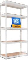 NEW Homedant SS904018-5 5-Tier Metal Shelving, 35.9"x16.2"x71.3", 1322lb Capacity, MDF Shelves