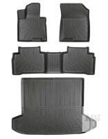 NEW Hyundai Tucson 2022-2026 All Weather Floor Mats Full Set TPE Rubber Black 4 Piece Cargo Liners