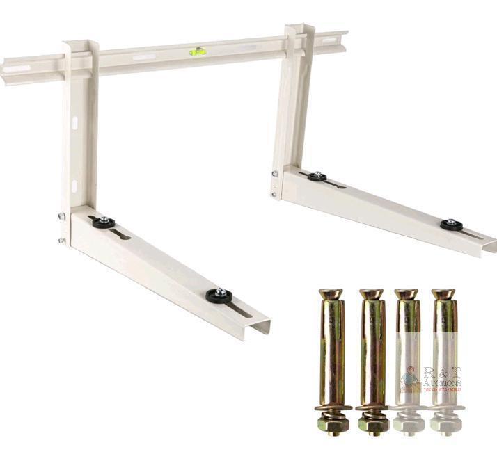 NEW WeCooper AC Mini Split Wall Mount Bracket, 500lb Load, Adjustable 1&ndash;29", White, Universal Fit