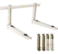 NEW WeCooper AC Mini Split Wall Mount Bracket, 500lb Load, Adjustable 1&ndash;29", White, Universal Fit